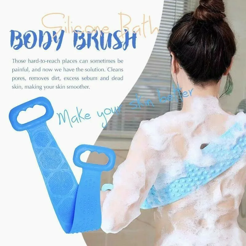 🔥Durable&mdash;Silicone Bath Body Brush